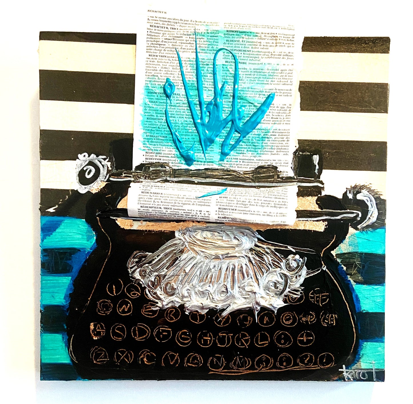 Healing words Triptych - Les mots qui soignent les mots