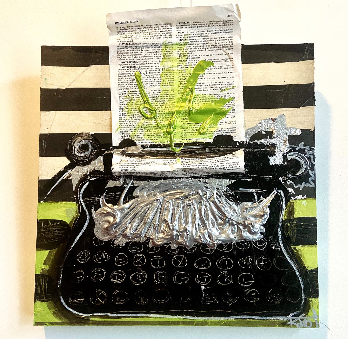 Healing words Triptych - Les mots qui soignent les mots