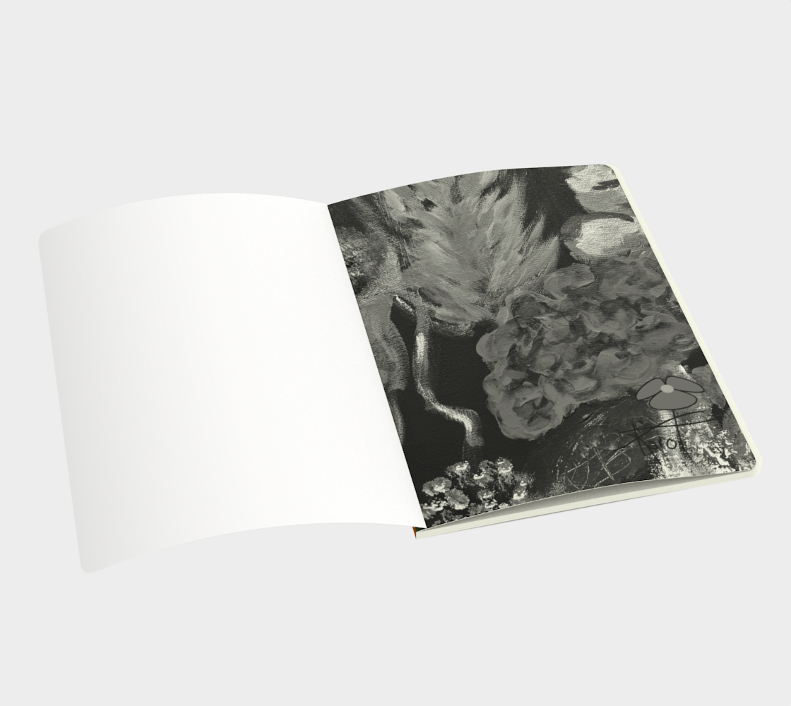 Book Imagine flowers by Karo T