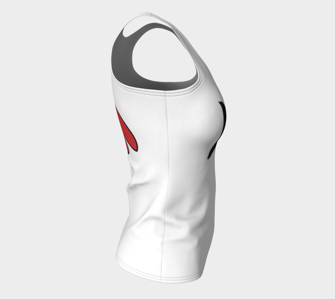 Love my long top - White