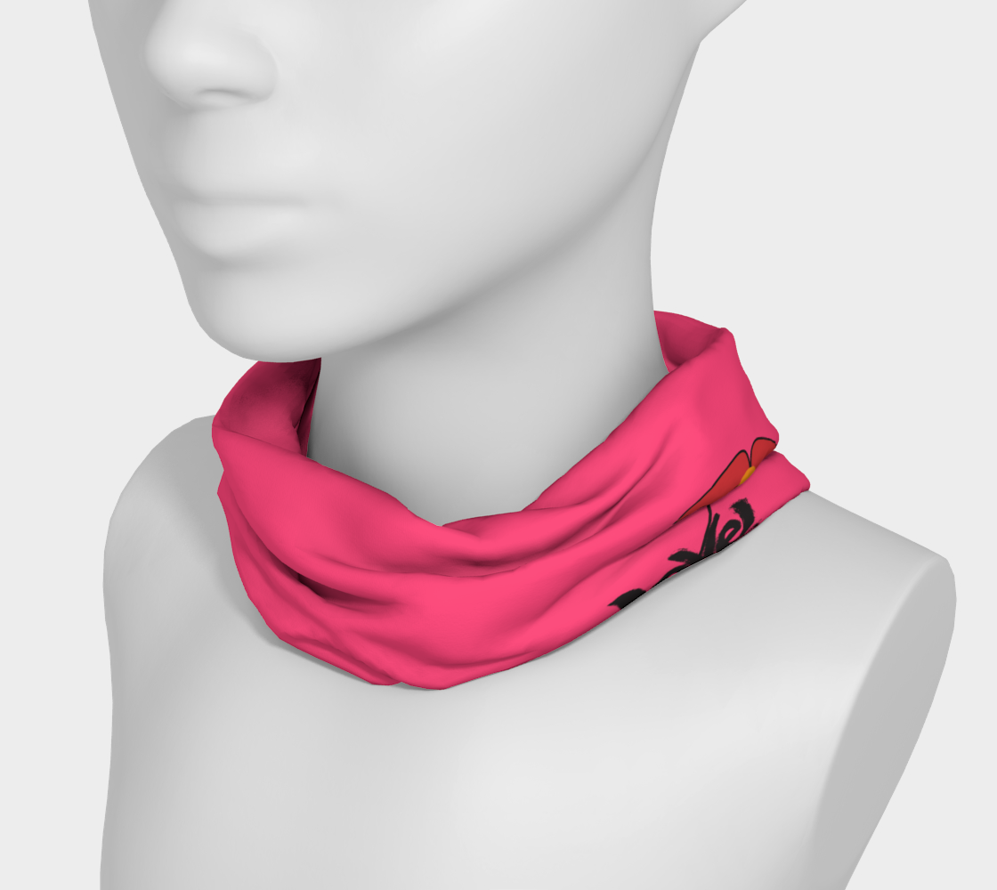 Love my bandana '' Love is a virus '' IV