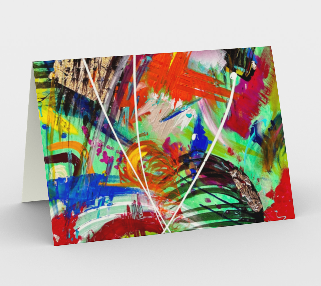 3 Cartes de souhaits L'expression