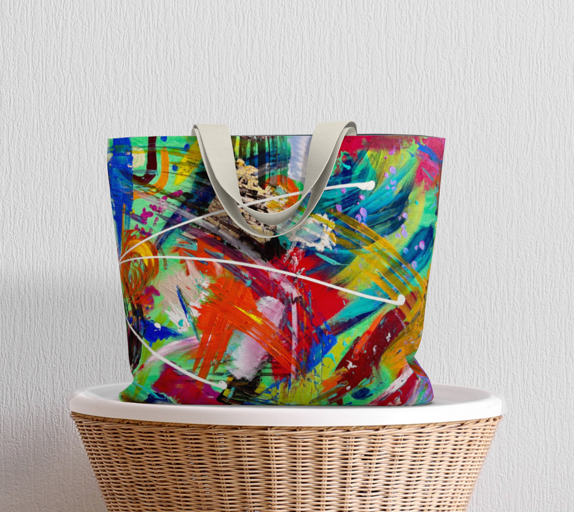 Sac de plage et d'emplettes L'expression