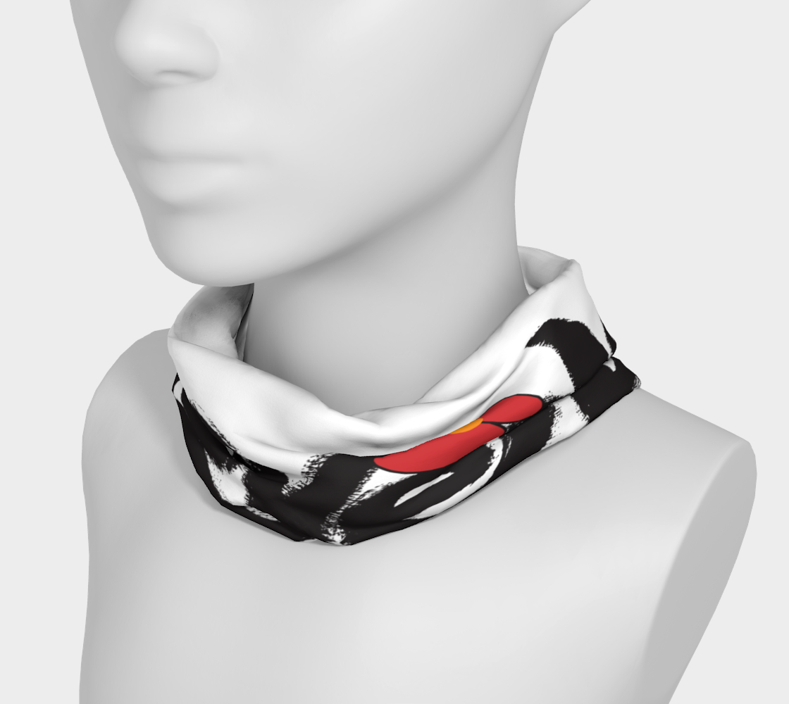 Love my bandana '' Love is a virus ''