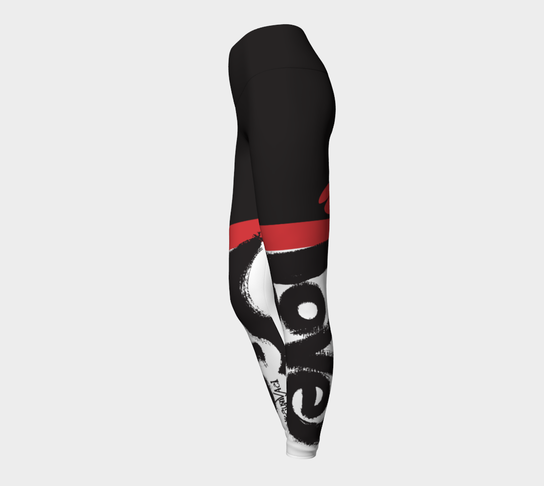 Love is a Virus (TM) official legging signature