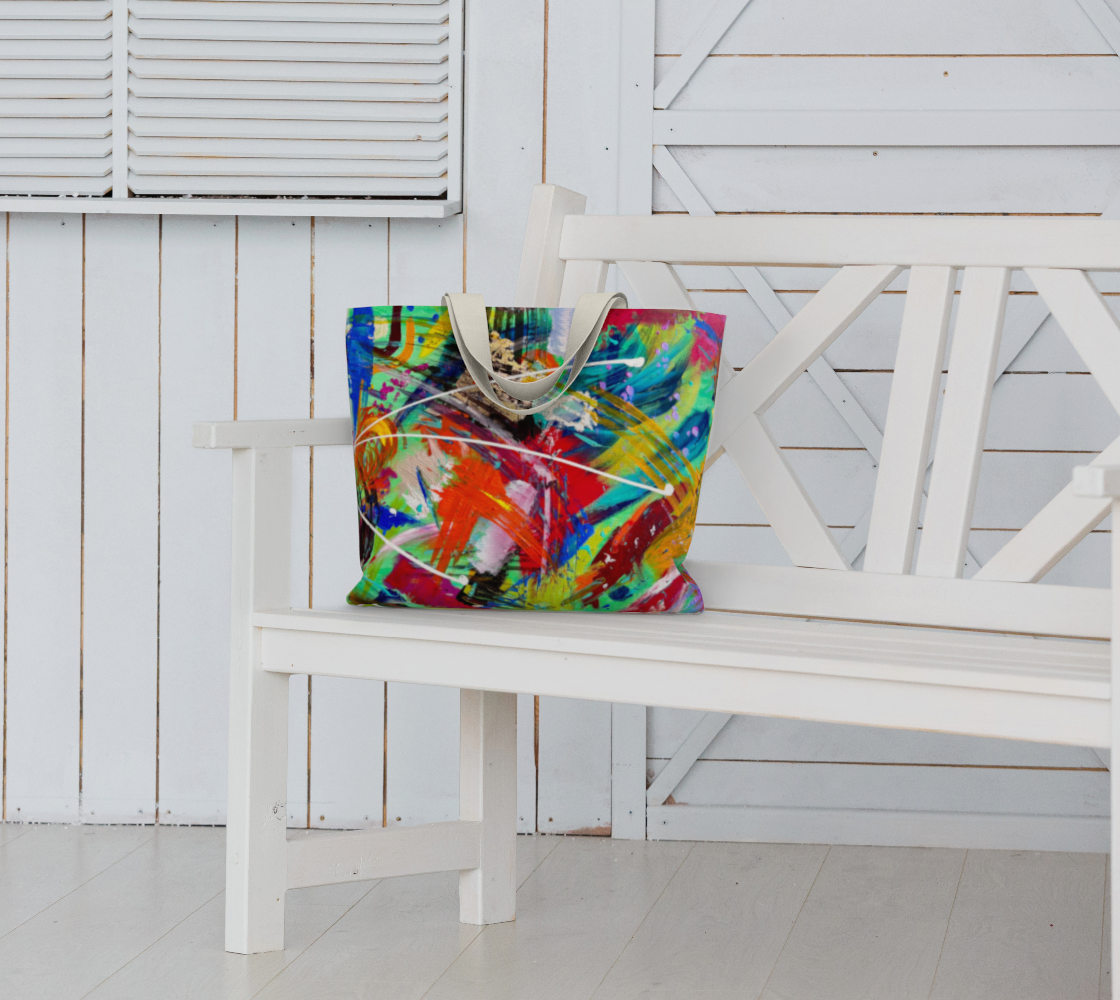 Sac de plage et d'emplettes L'expression