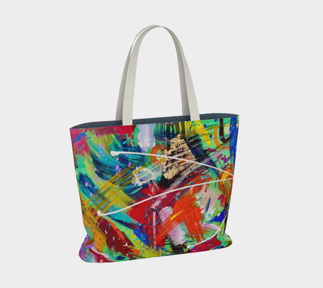 Sac de plage et d'emplettes L'expression