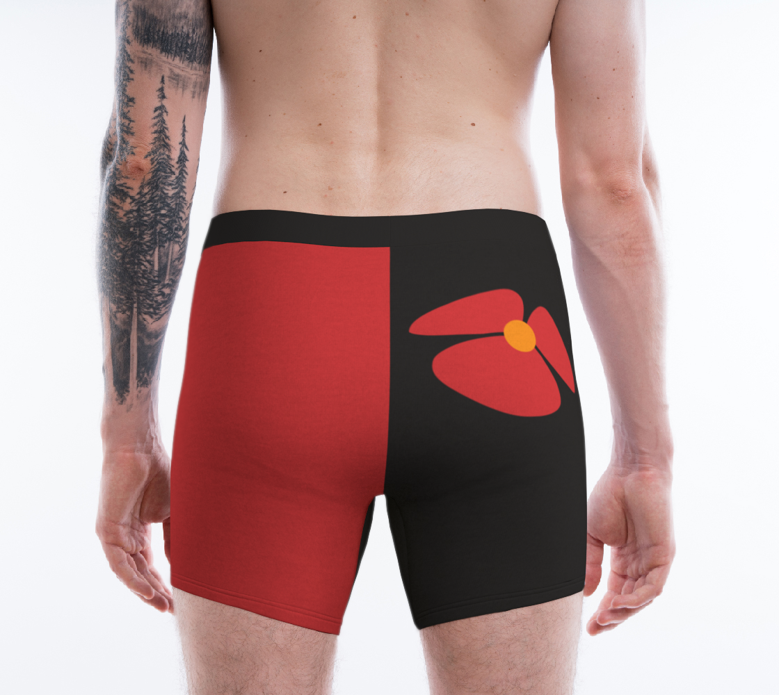 Love his Sexy Boxer - Black y Rojo