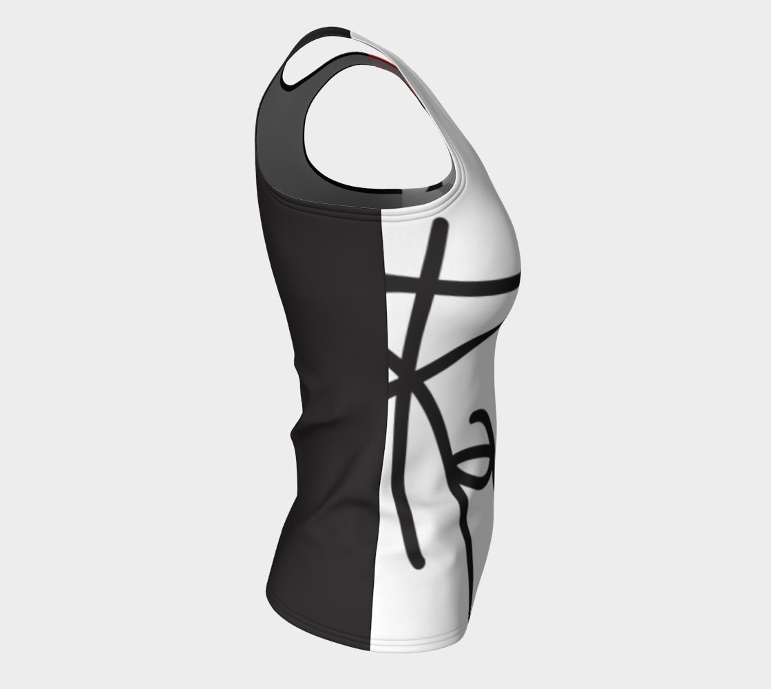 Karo T - Blanco y Negro - (long) top 2