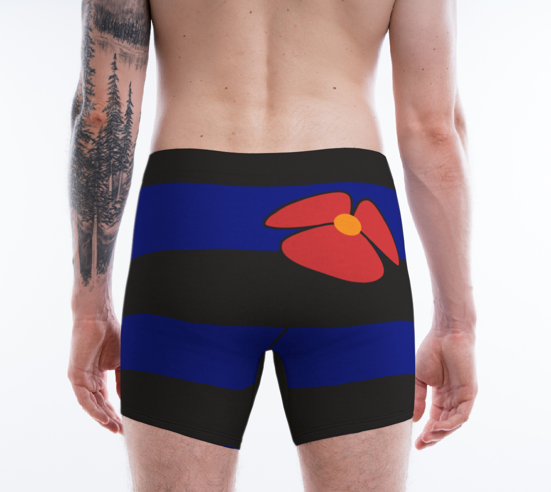 Me encanta su boxeador sexy - Rayas azules I