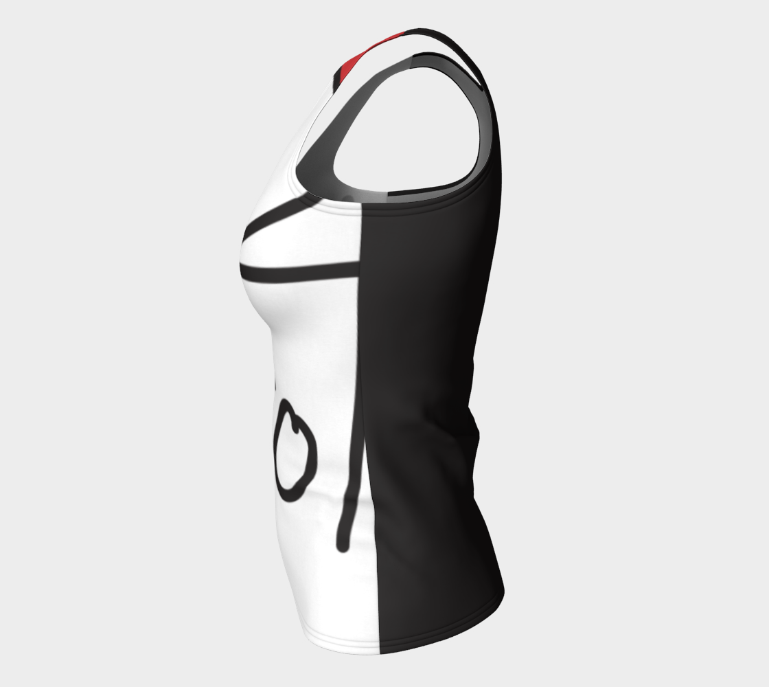 Karo T - Blanco y Negro - (long) top 2