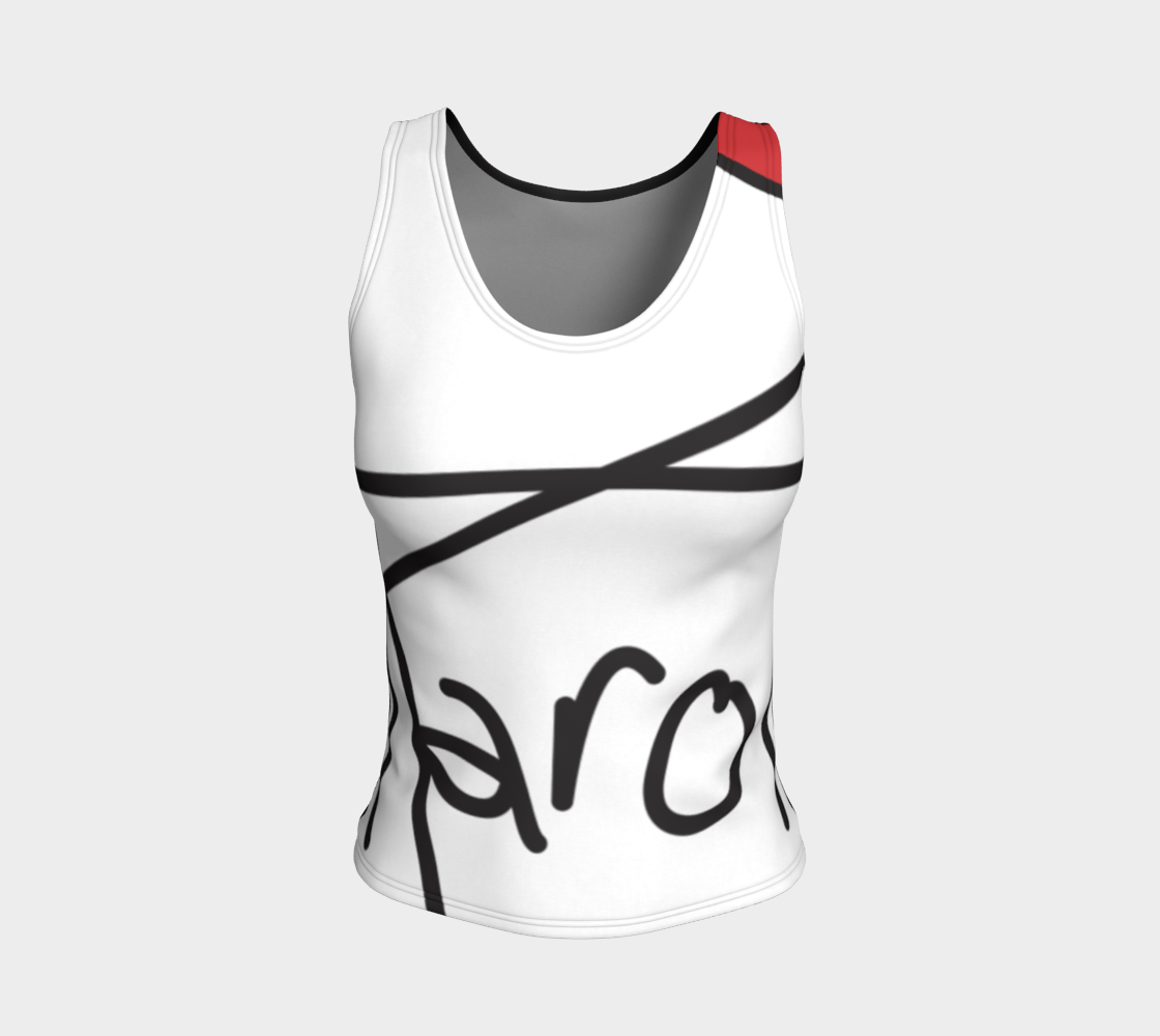 Karo T - Blanco y Negro - (regular) top 2