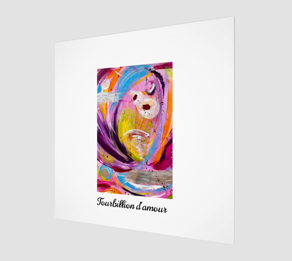 Affiche Tourbillon d'amour