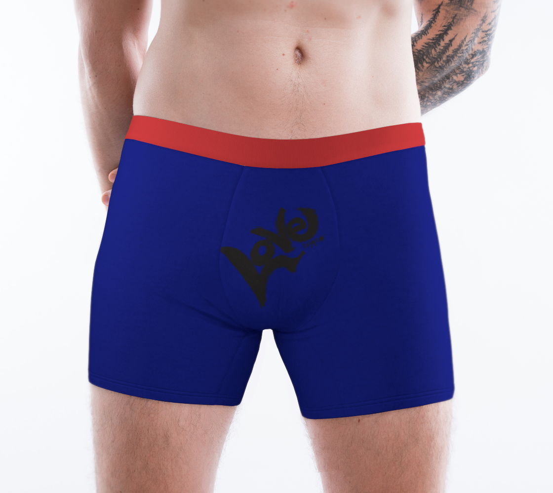 Me encanta su boxeador sexy - Azul