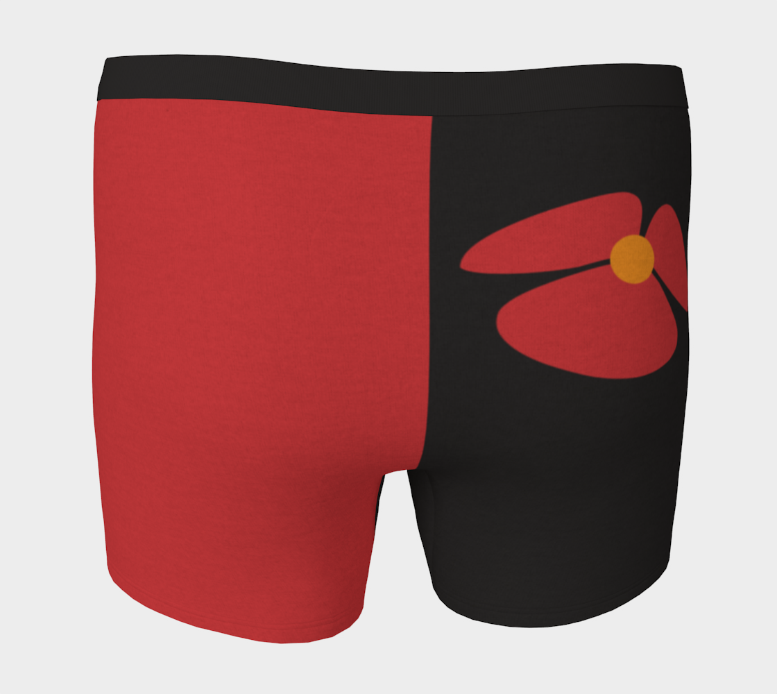 Love his Sexy Boxer - Black y Rojo