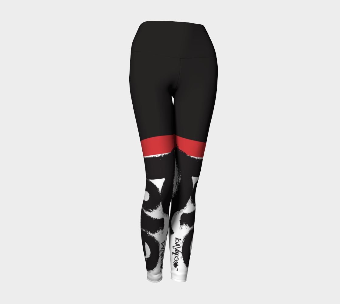 Love is a Virus (TM) official legging signature