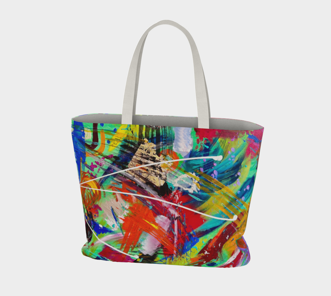 Sac de plage et d'emplettes L'expression