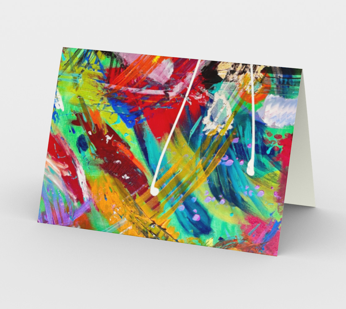 3 Cartes de souhaits L'expression