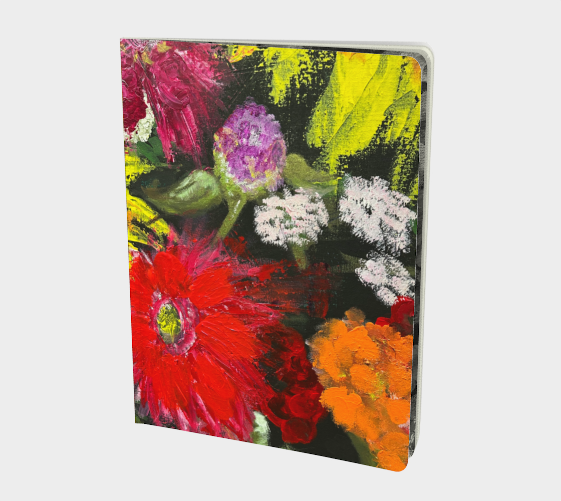 Book Imagine flowers by Karo T