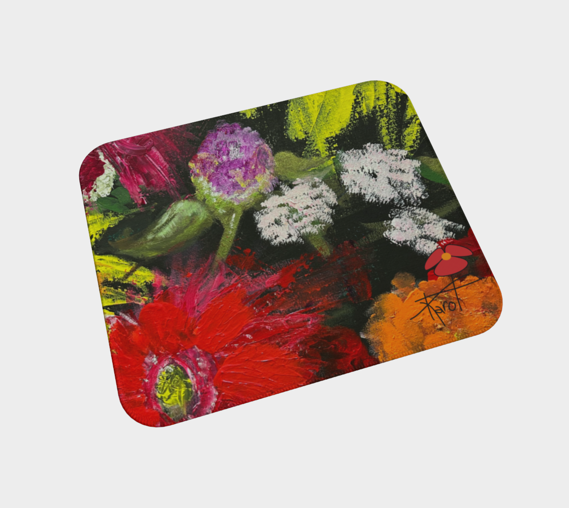 fleurs tapis
