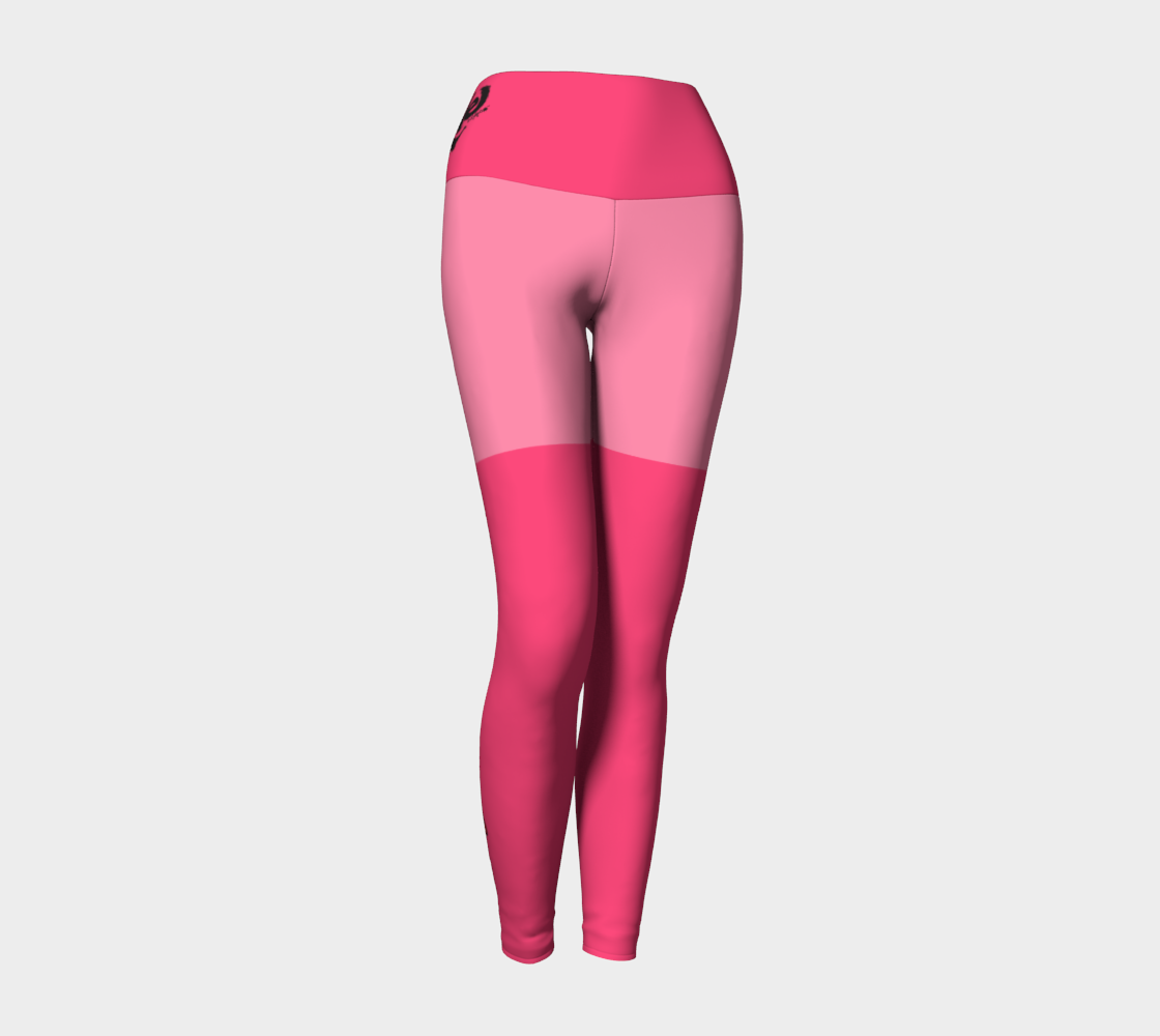 Love my hot pink leggings II