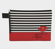 Load image into Gallery viewer, Love my little Karo T zipper bag