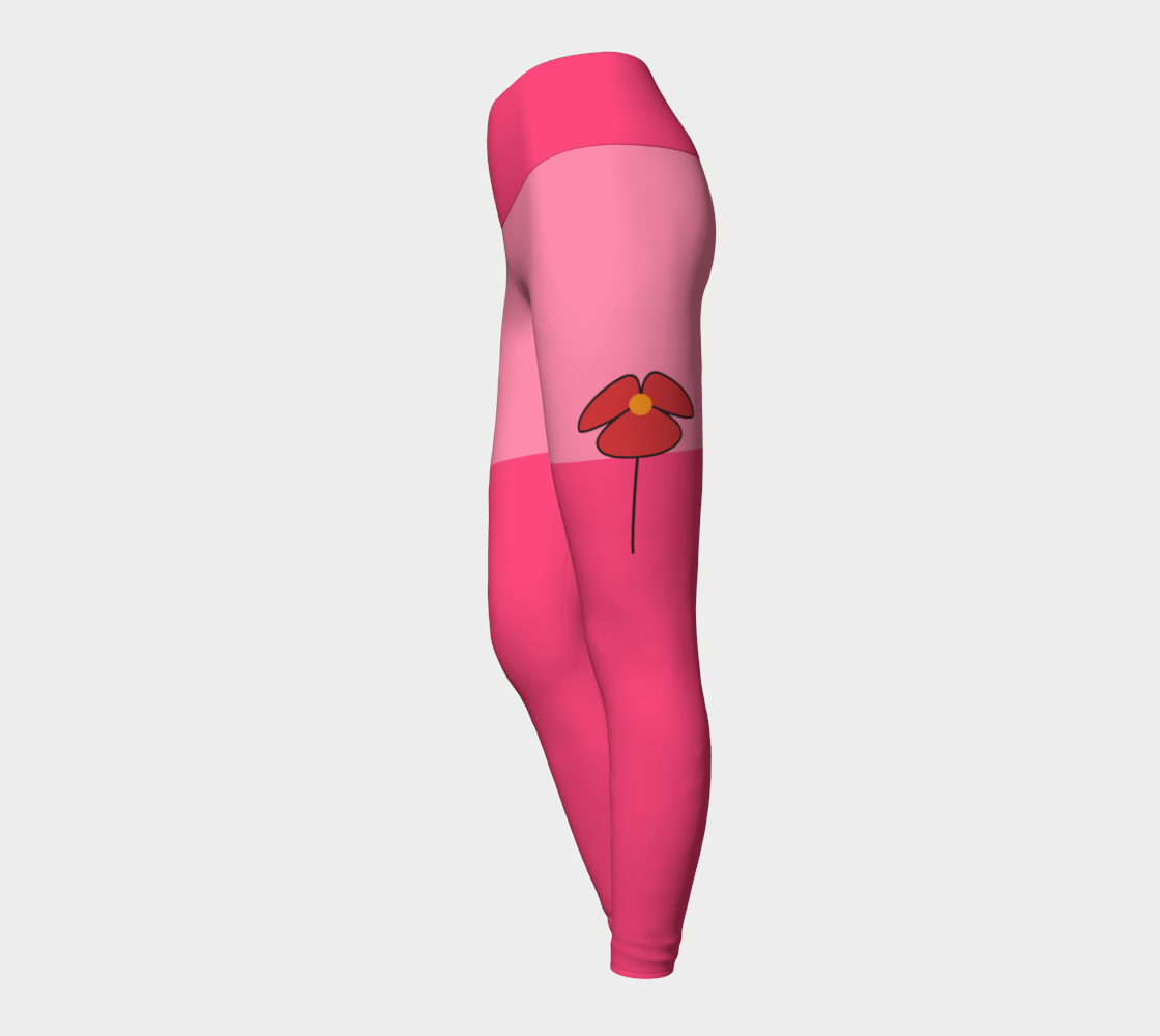 Love my hot pink leggings III