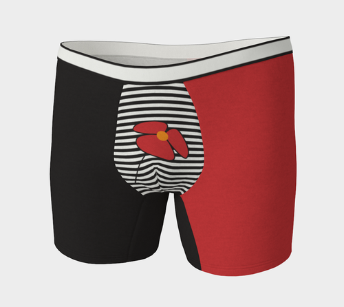 Love his Sexy Boxer - Black y Rojo
