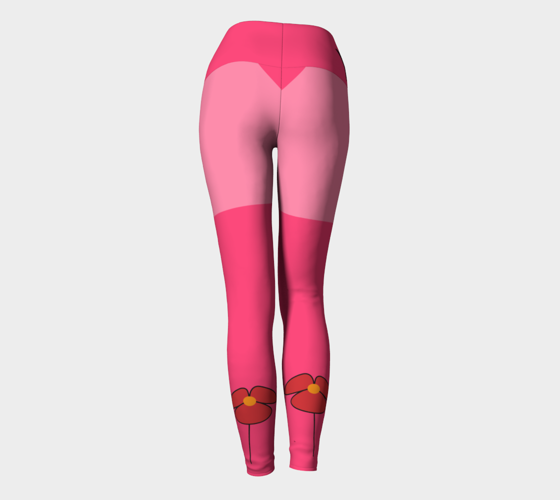 Love my hot pink leggings II