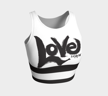 Load image into Gallery viewer, Love my crop top - White