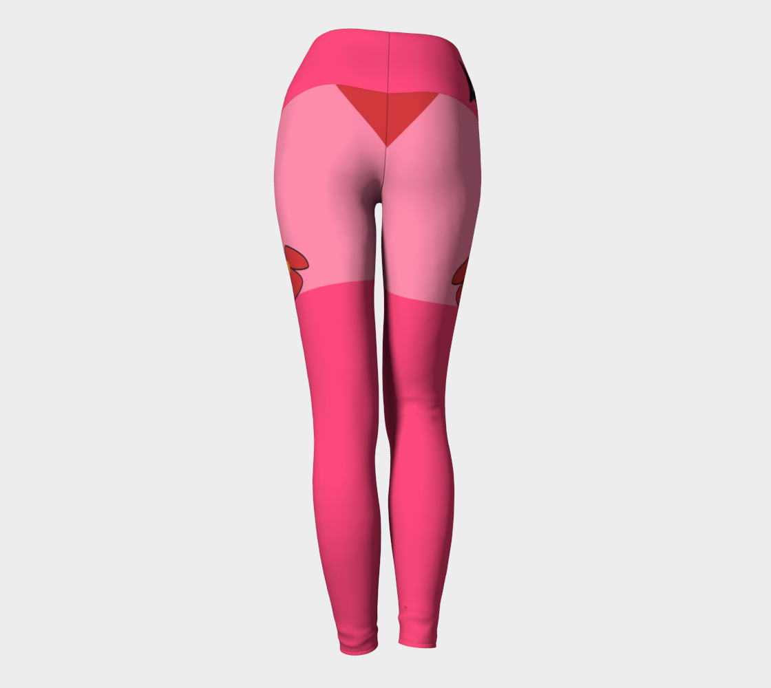 Love my hot pink leggings III